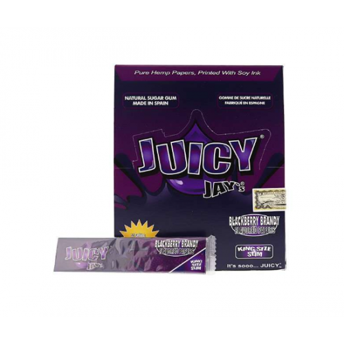 Buy JUICY JAYs Blackberry KS Slim Papers 24 pcs