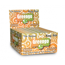 Greengo Unbleached King Size Display 50 uds/33L