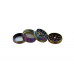 Cumpără Aluminiu Rainbow grinder 55mm 4parts