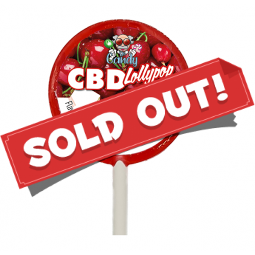 Buy CBD Lolly's Cherry 10mg - 6 units