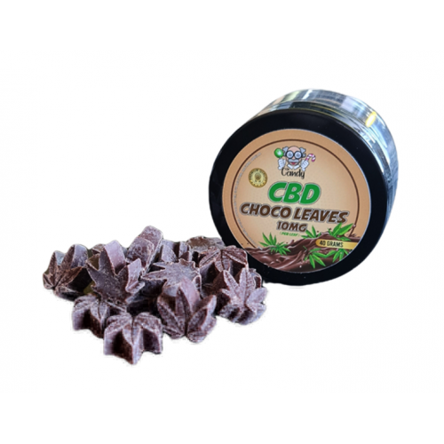 Køb CBD Choco Leaves 10 mg - 40 gram