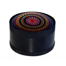 Zinc Alloy multicolor grinder 52mm 3 parts