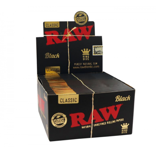 Buy RAW Black Classic KS Box/50 - 33 leaves