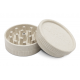 Mascotte Hemp Grinder, 55mm White