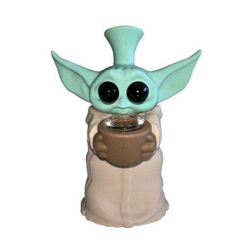 Buy Alien Bong Silicone - Brown