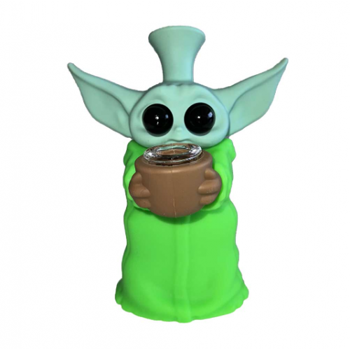 Cumpărați Alien Bong Silicone - Verde