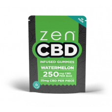 ZenCBD Watermelon Gummies - 250mg