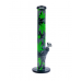 Comprare Fire-Flow x Black Leaf - Bong di vetro a foglie verdi - 40cm