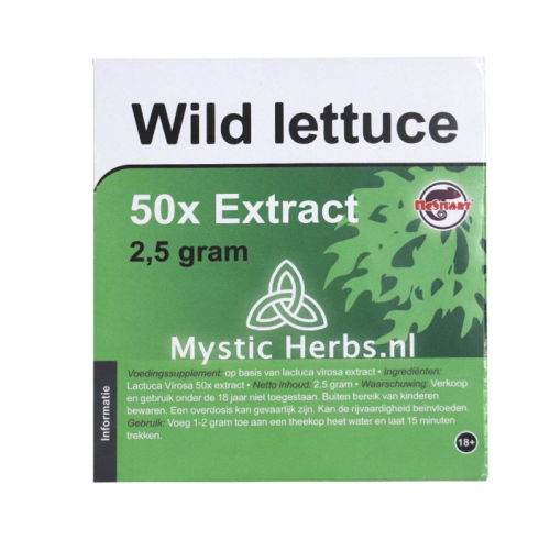 Buy Wild Lettuce 50X Extract - 2.5 gram