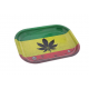 Bandeja rodante Rasta Leaf 18L