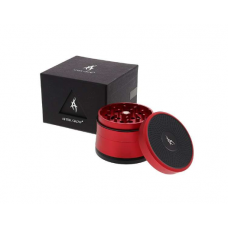 Grinder Aluminium 62mm Nachwachsend - Solinder Rot