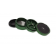 Grinder Aluminium 62mm după creștere - Solinder Green