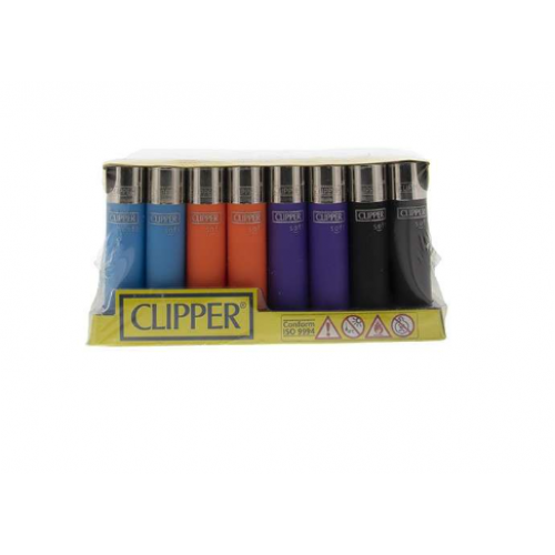 Kup Clipper Large Soft touch - 4 kleuren - 48 sztuk