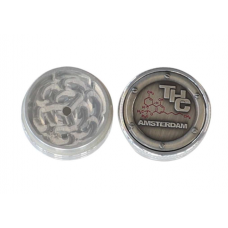 Grinder metalic THC Amsterdam 40 mm 2 pts