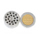 Grinder de metal Amsterdam Weapon Gold 50mm 4 pts