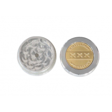 Metal grinder Amsterdam Weapon Gold 50 mm 2pts