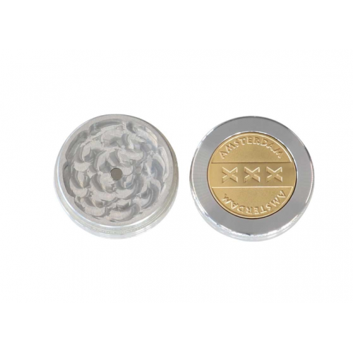 Buy Metal grinder Amsterdam Weapon Gold 50 mm 2pts