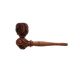 Pipa mare sculptată Stand-Up Pipe 15 cm