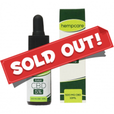 HempCare RAW 5 per cent CBD - 10 ml