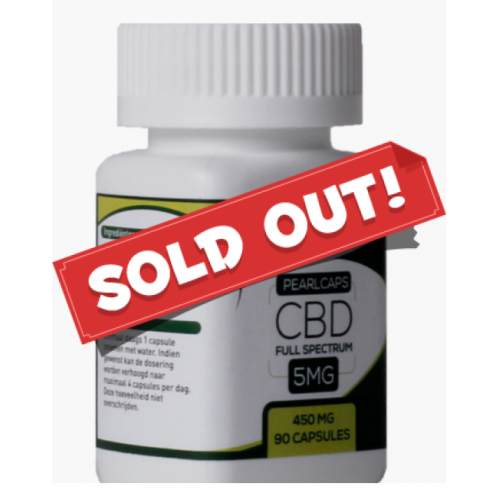 Comprar CBD Pearlcaps 5MG - 90 unidades