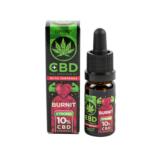 Buy Euphoria 10% CBD Oil with Terpenes Burnit