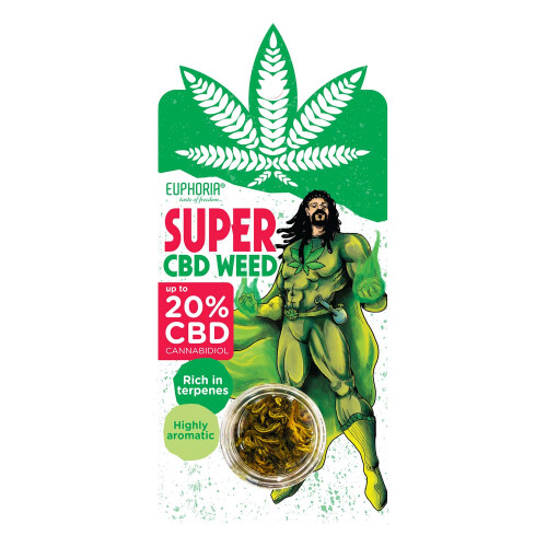 Buy Euphoria CBD Weed Super CBD 0.7g