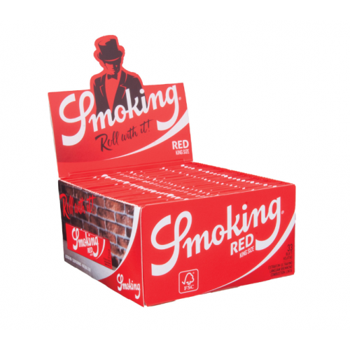 Acheter Smoking KS - Rouge 50 pcs