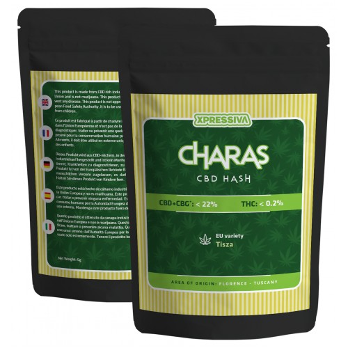 Køb Charas CBD Hash 5g