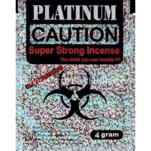 Caution Platinum Incenso alle Erbe 4g - Incenso alle erbe
