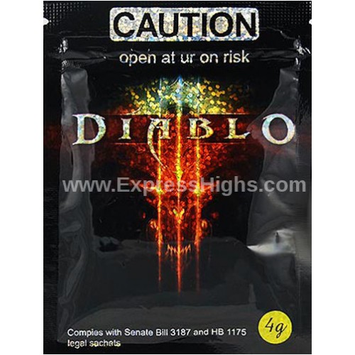 Encens d herbes Caution Diablo 4g - Encens d herbes